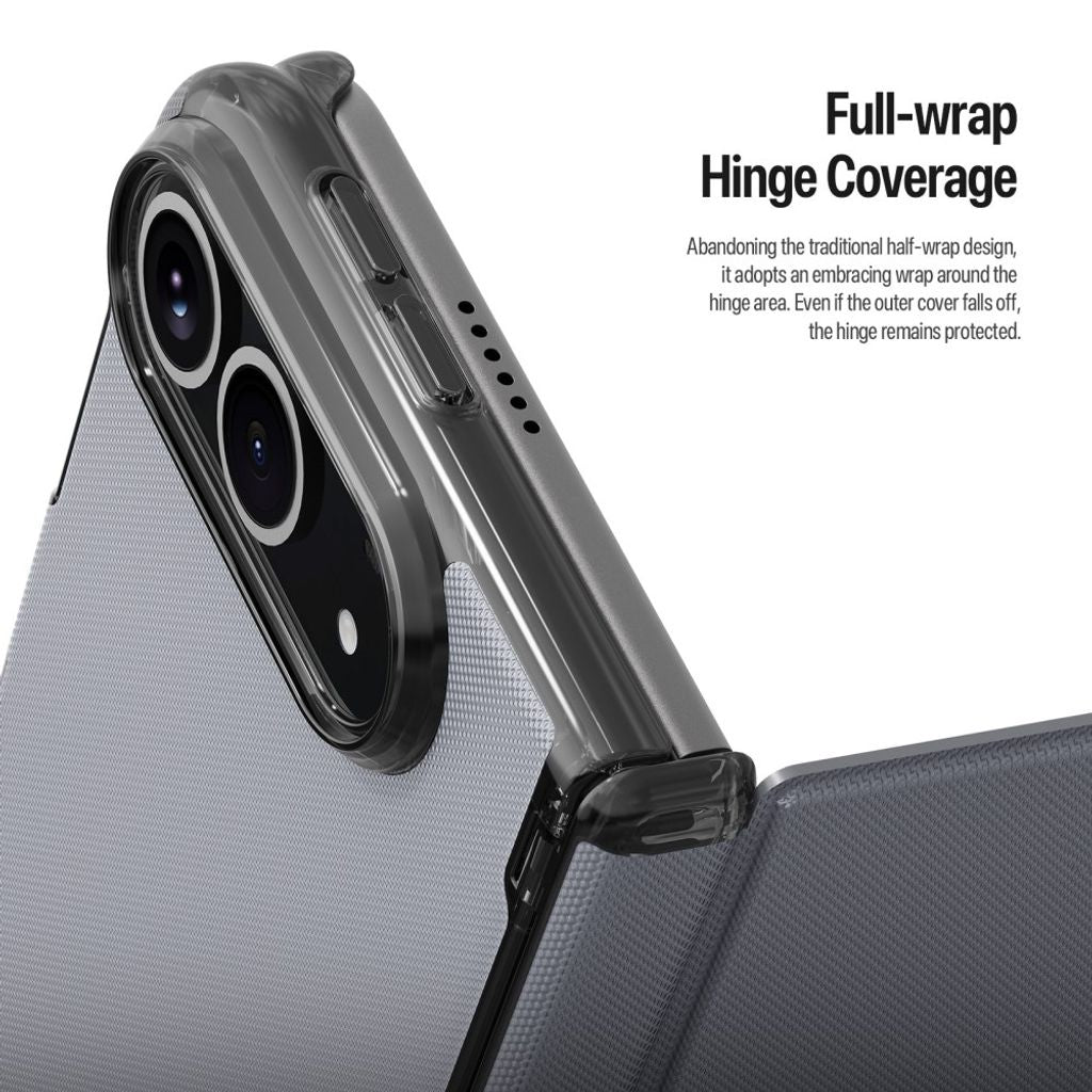 Dux Ducis iPhone Duo Kotelo Fort Series Harmaa