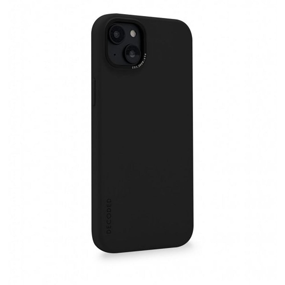 Decoded iPhone 14 Plus Silicone Backcover - Charcoal
