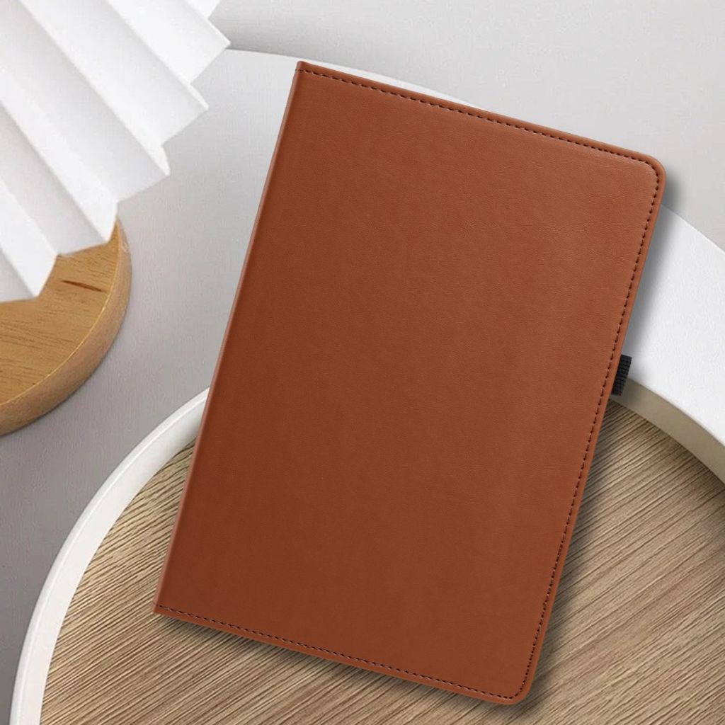 Samsung Galaxy Tab S12 Plus Kotelo 360 astetta pyöritettävä Ruskea