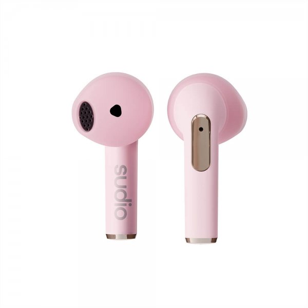 Sudio N2 True Wireless -nappikuulokkeet, pinkki
