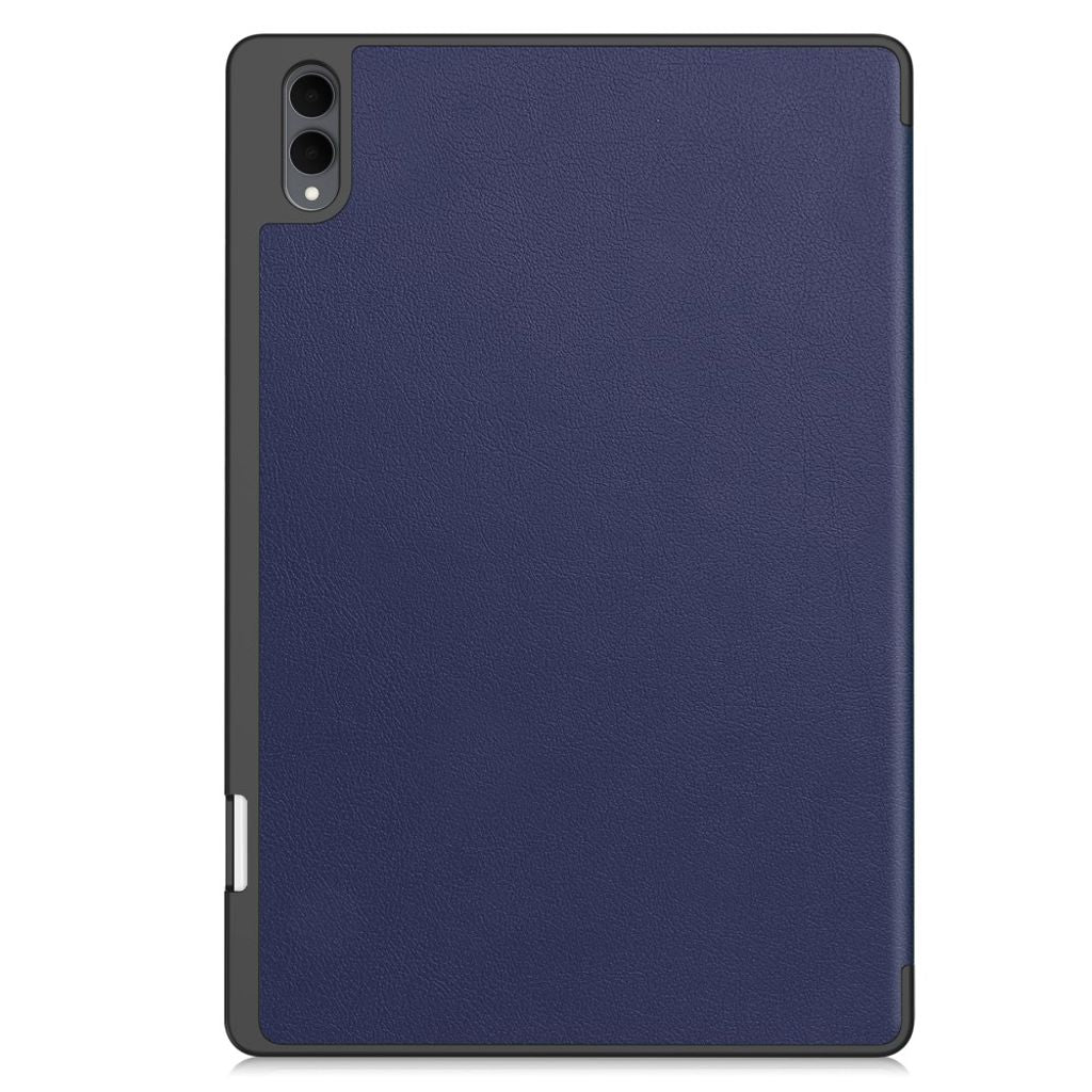Samsung Galaxy Tab S11 Ultra/S12 Ultra Kotelo Tri-Fold Kynäloukero Sininen