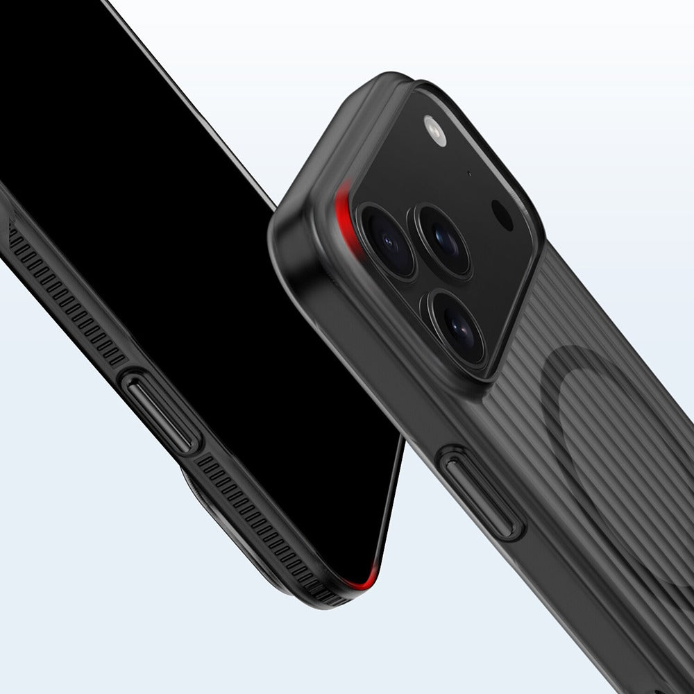 4smarts iPhone 17 Pro/iPhone 18 Pro Kuori Aero MagSafe Musta