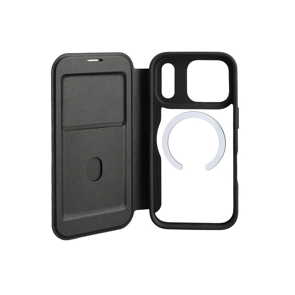 4smarts iPhone 17 Pro/iPhone 18 Pro Kotelo Urban Pro MagSafe Musta