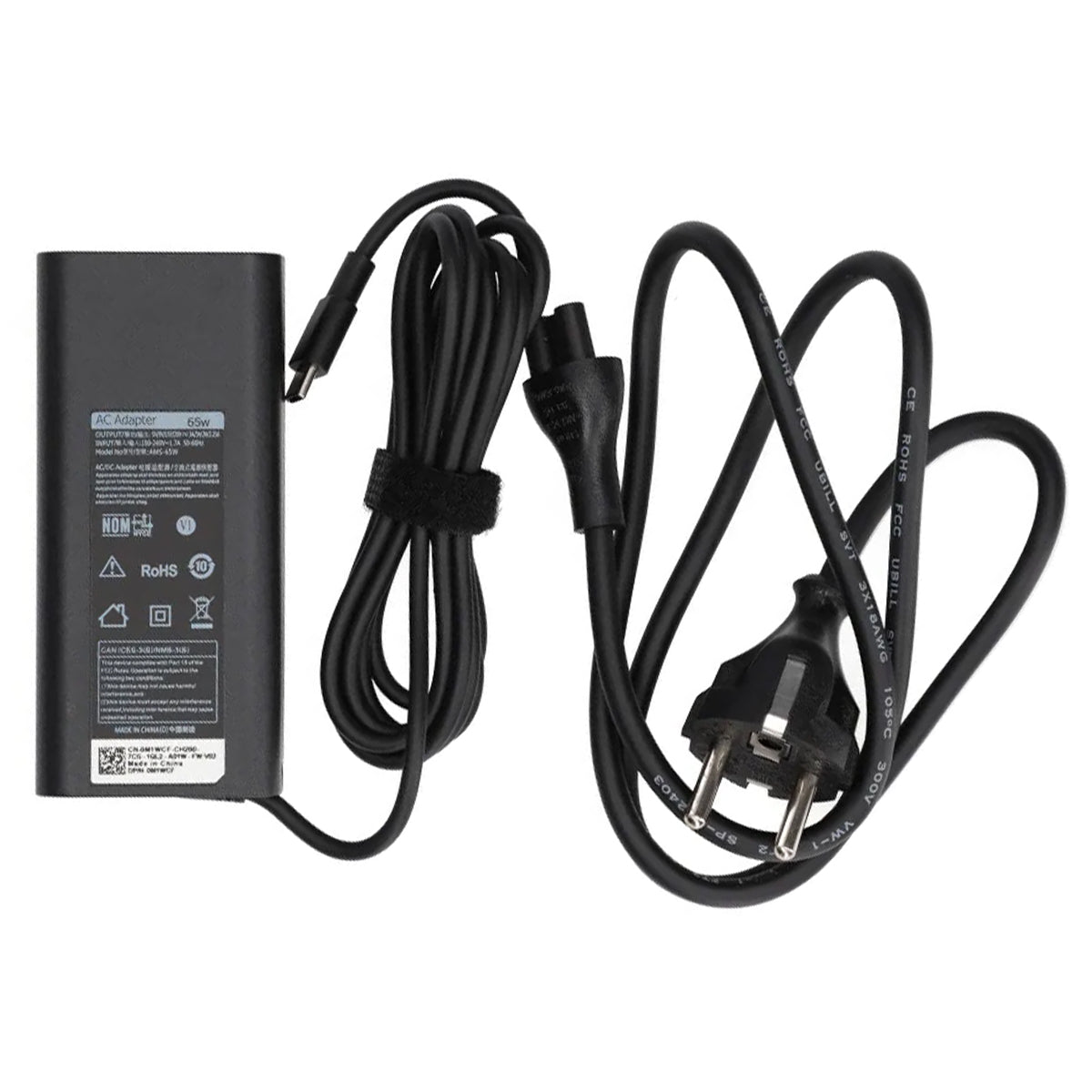 Dell-verkkovirtalähteen Laturi 65W USB-C 19.5V