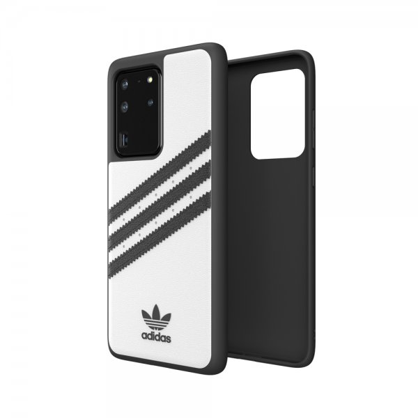Adidas Samsung Galaxy S20 Ultra Kuori OR 3 Stripes Snap Case Valkoinen