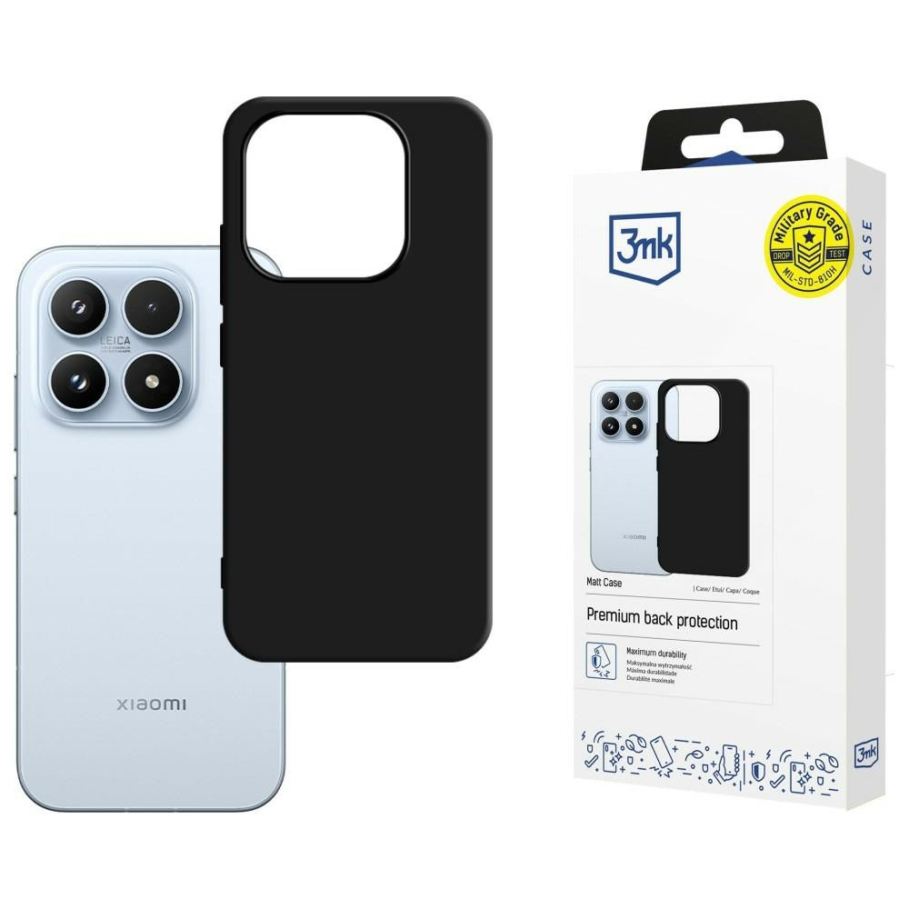 3mk Xiaomi 17 Kuori Matt Case Musta