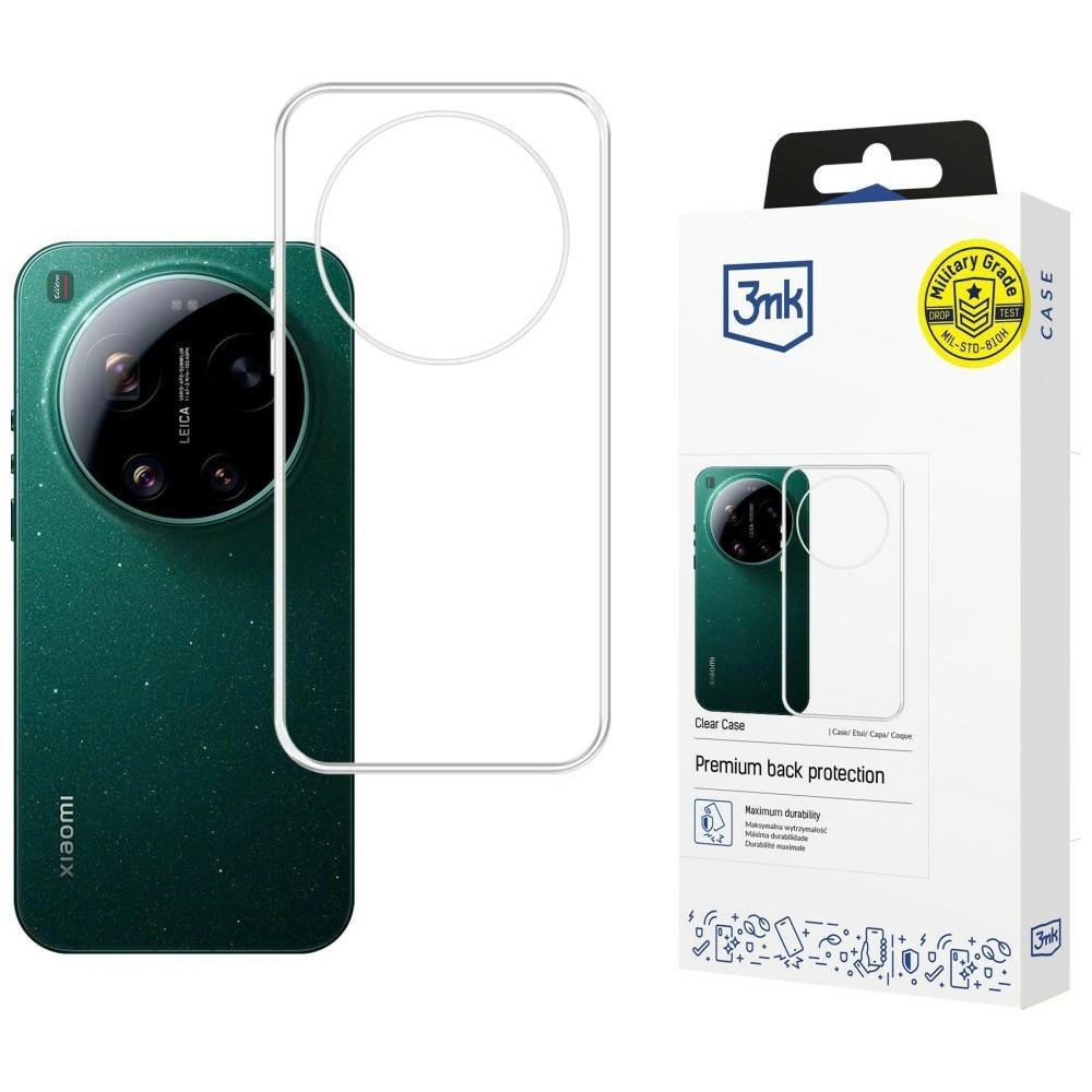 3mk Xiaomi 17 Ultra Kuori Clear Case Kirkas