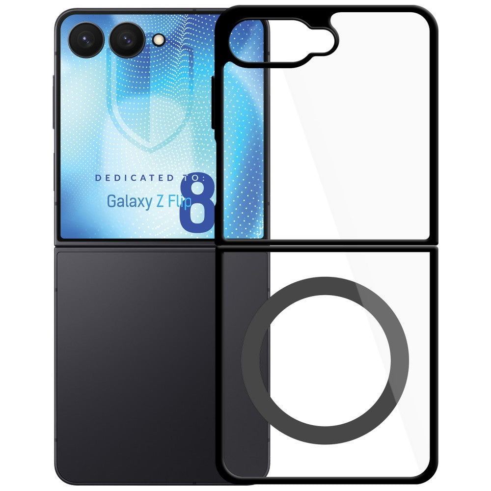 3mk Samsung Galaxy Z Flip 8 Kuori Satin Armor MagCase Musta