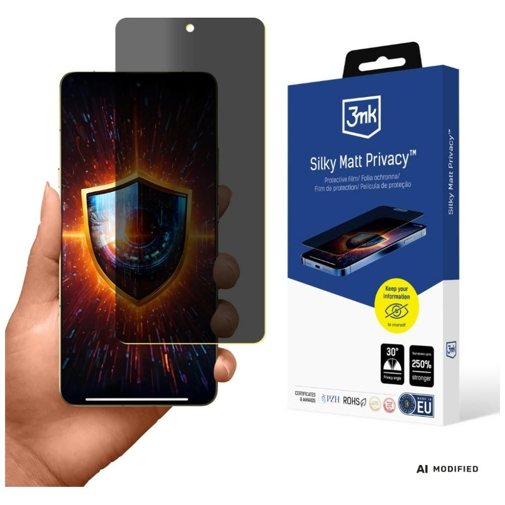 3mk Samsung Galaxy S26 FE Näytönsuoja Silky Matt Privacy