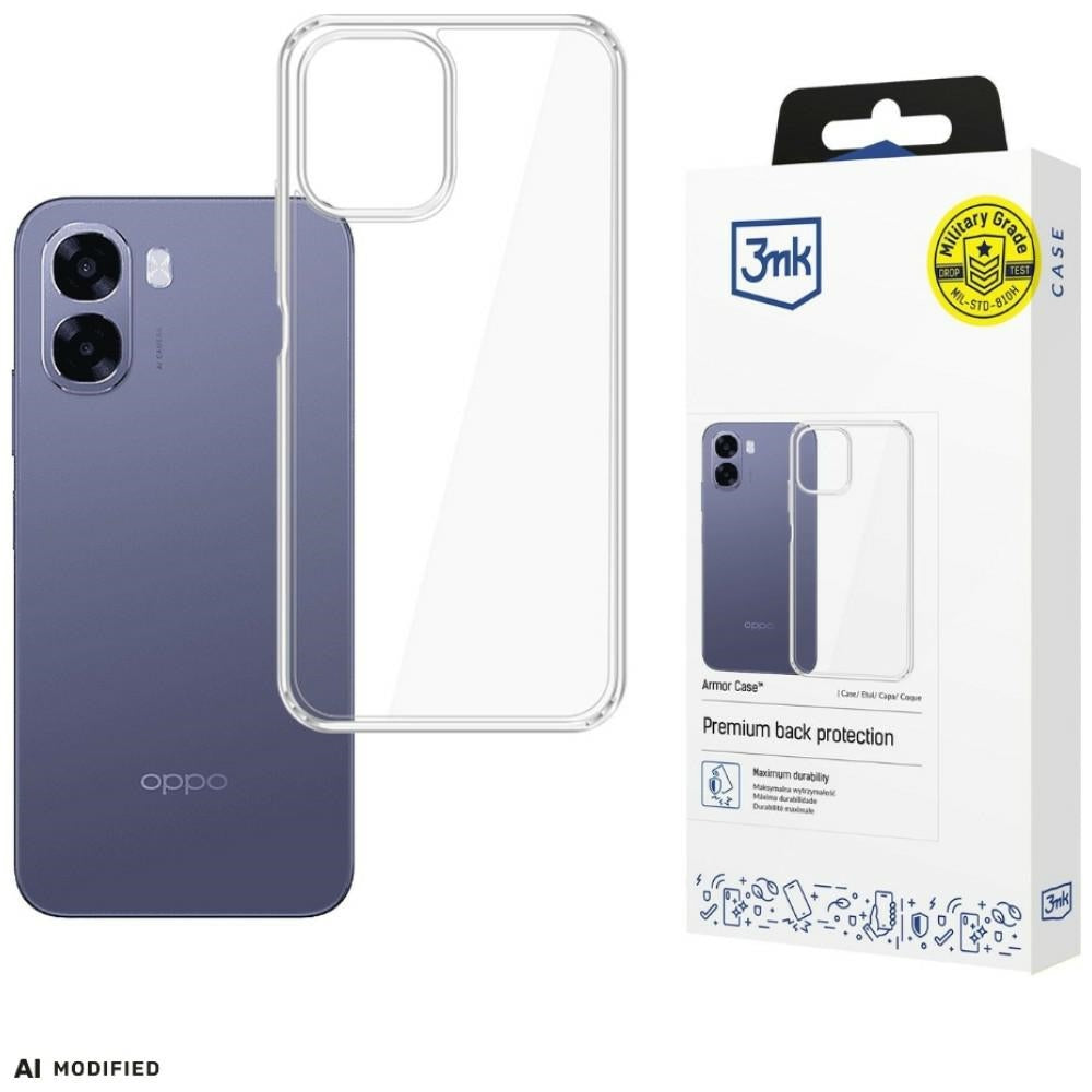 3mk Oppo A6x Kuori Armor Case Kirkas