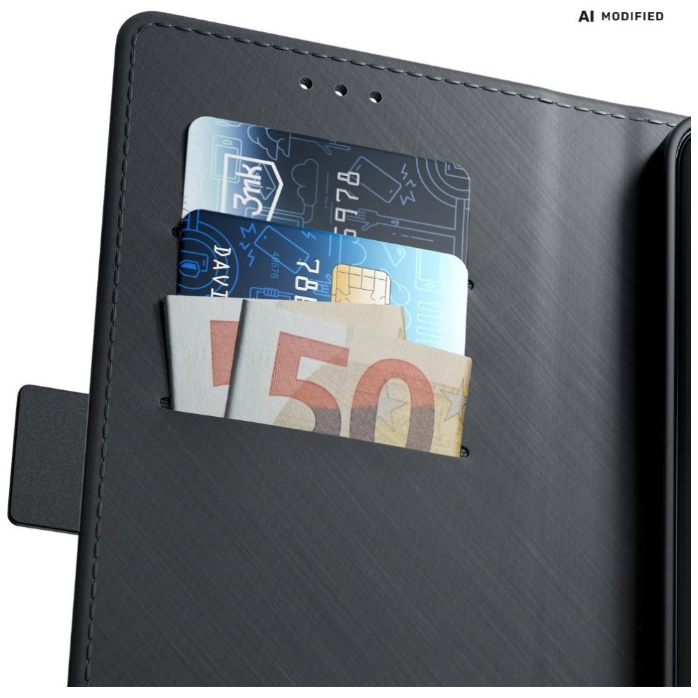 3mk Xiaomi 17 Ultra Kotelo Wallet Musta