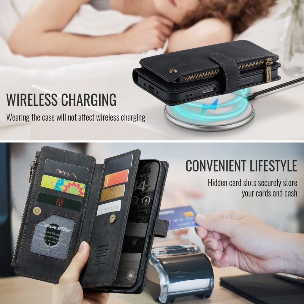CaseMe iPhone Air Kotelo C30 Series Musta