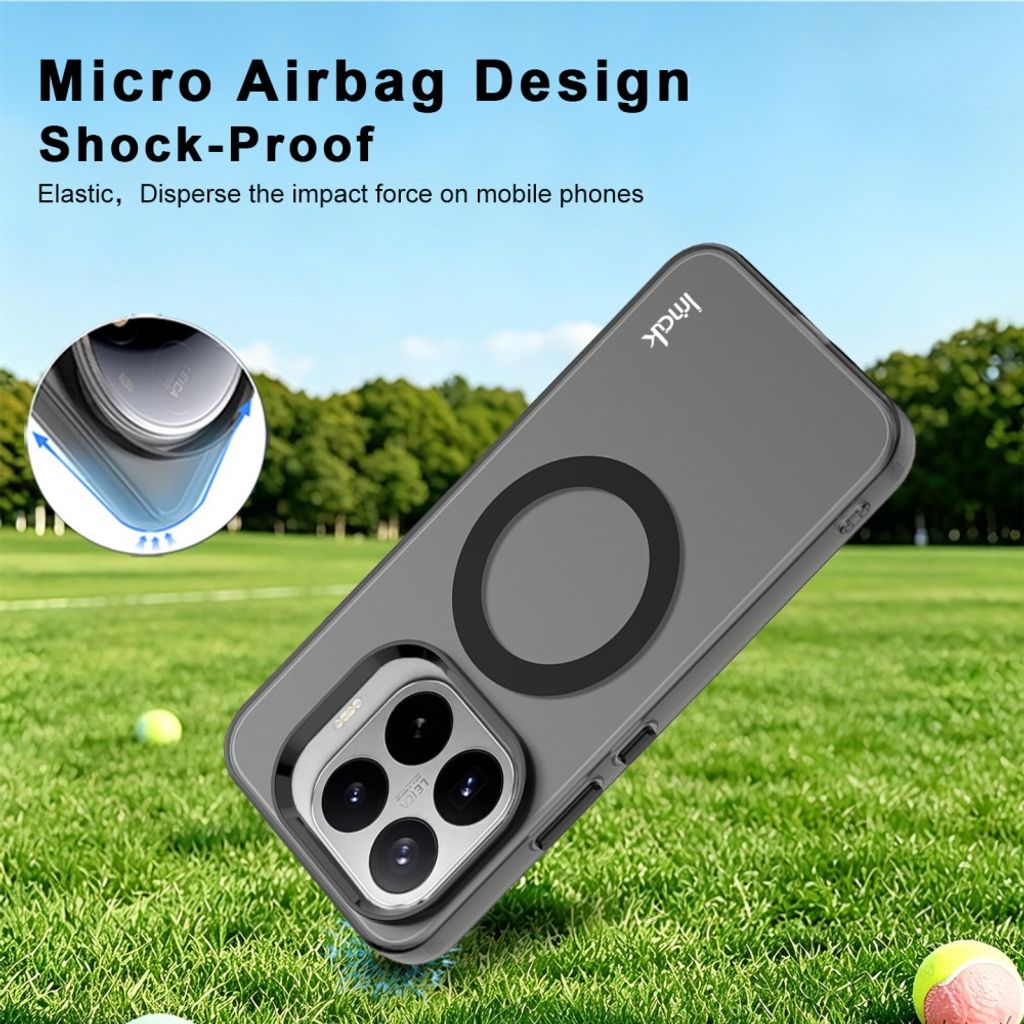 Imak Xiaomi 17T Kuori Candy Color MagSafe Musta