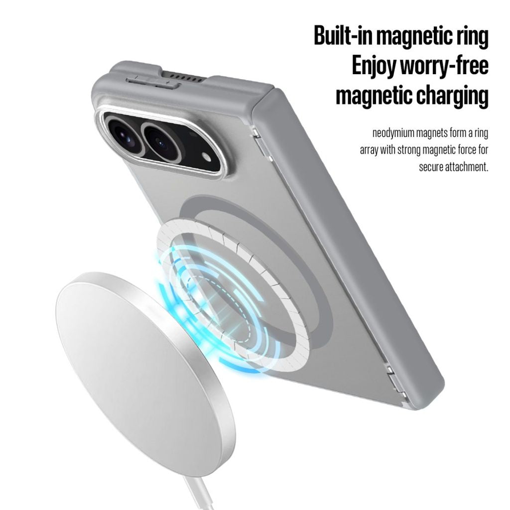 Dux Ducis iPhone Duo Kuori EXPN Series MagSafe Harmaa