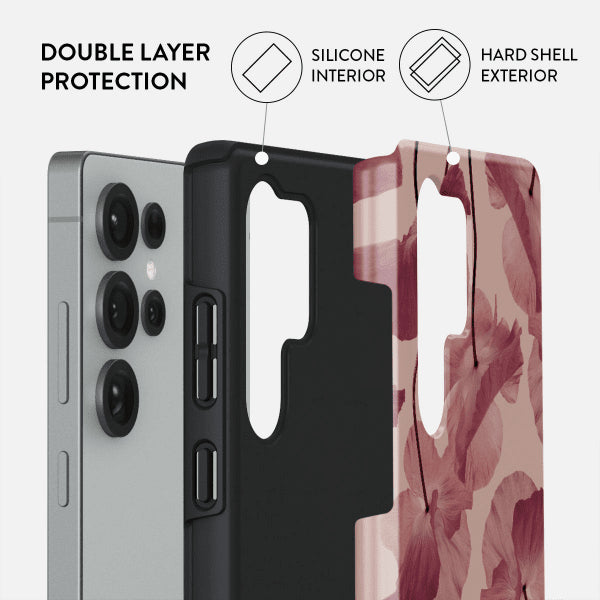 Burga Samsung Galaxy S25 Kuori Tough Tender Kiss
