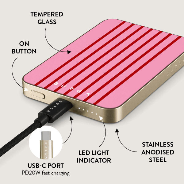 Burga Powerbank MagSafe 5000 mAh Favorite Bikini Kulta
