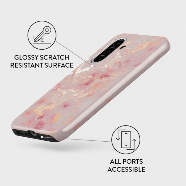 Burga Samsung Galaxy A36 Kuoret Tough Golden Coral