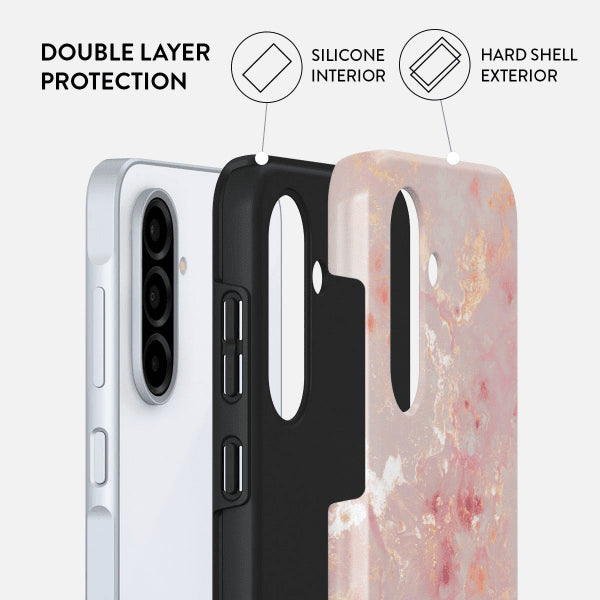 Burga Samsung Galaxy A56 Kuori Tough Golden Coral