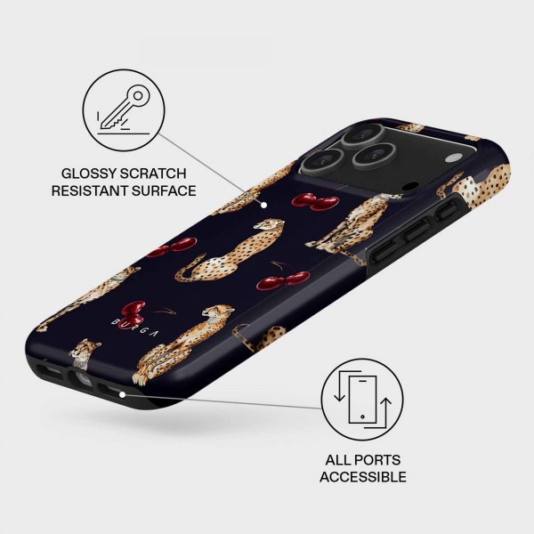 Burga iPhone 17 Pro Max -suojakuori, Tough MagSafe Cougar