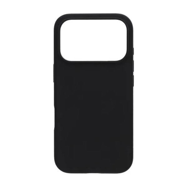 Rvelon iPhone 17 Pro Max Silikonikuori MagSafe Musta
