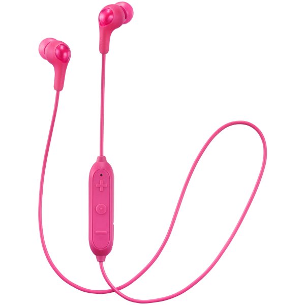 JVC FX9BT Gumy In-Ear-kuulokkeet, langattomat, mikrofonilla, vaaleanpunaiset