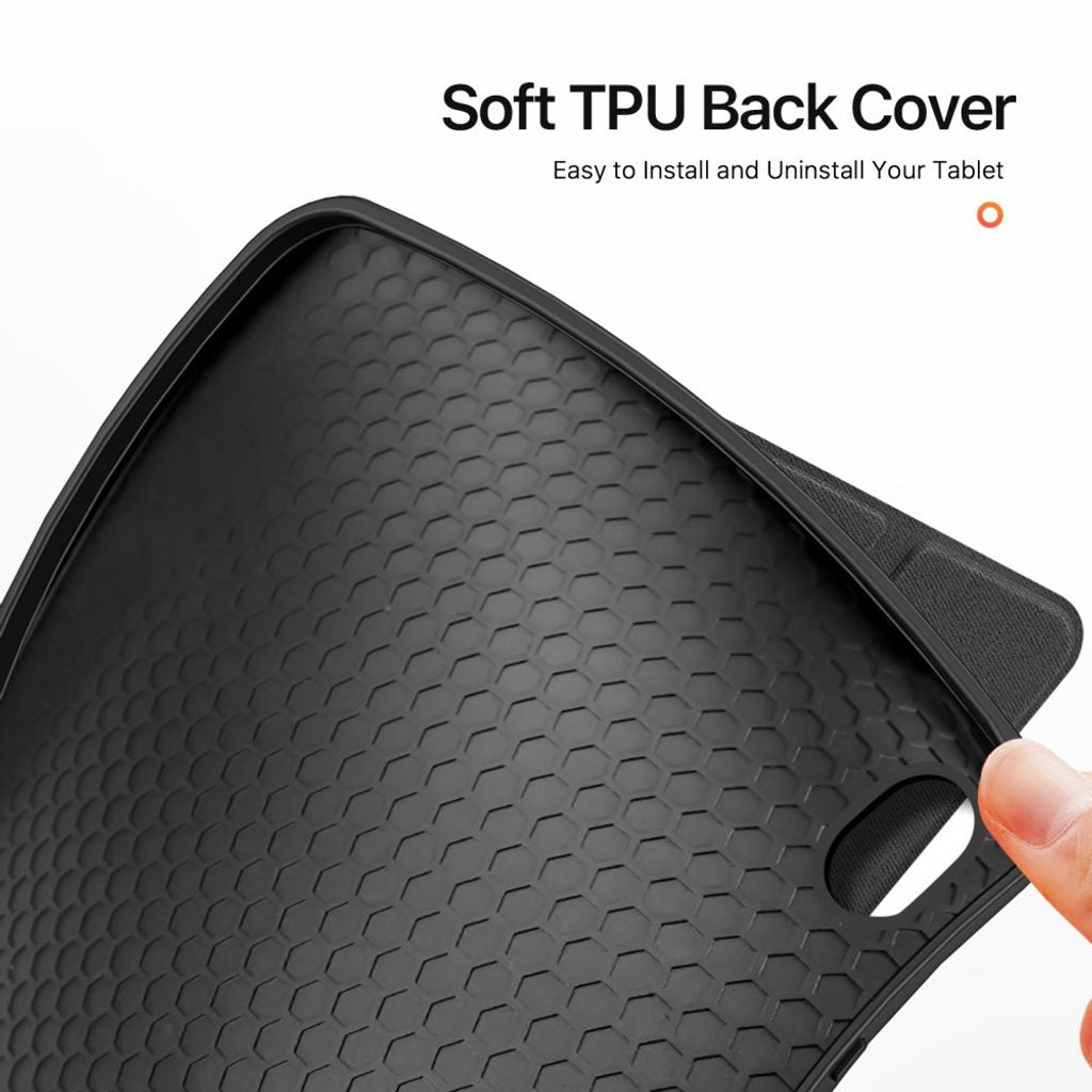 Dux Ducis Samsung Galaxy Tab S12 Plus Kotelo DOMO Series Musta