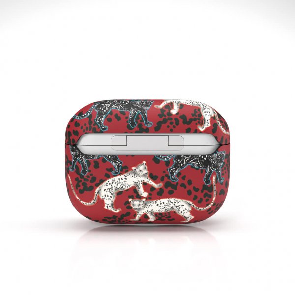 Richmond & Finch AirPods Pro -kuori, Samba Red Leopard