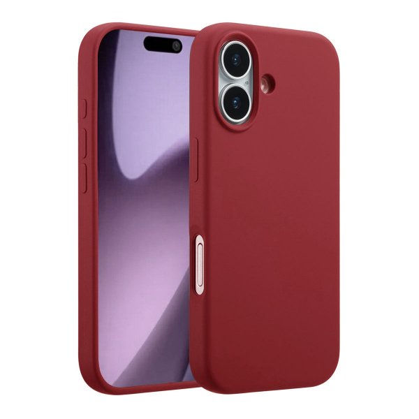Rvelon iPhone 17 -kuori silikoni MagSafe Punainen