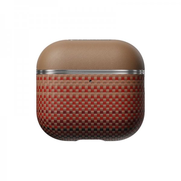 Pitaka AirPods 4 -kuori aramidihiilikuitua, Sunset