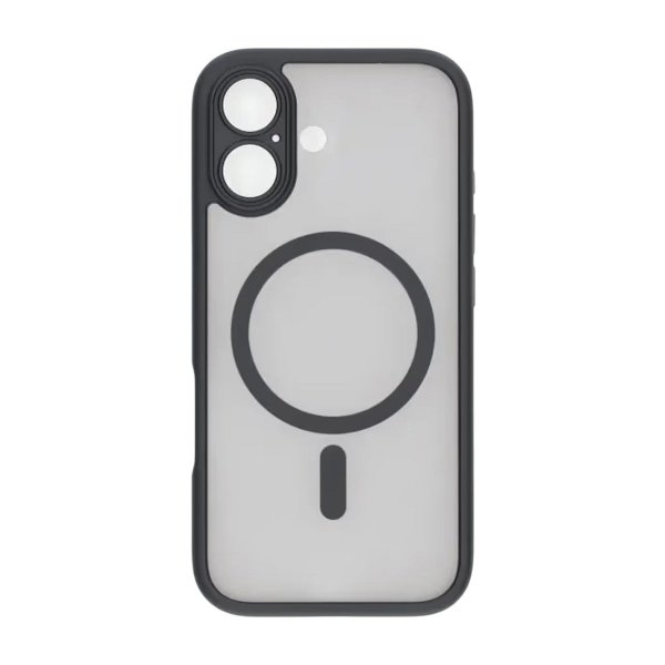 Rvelon iPhone 17 -suojakuori kamerasuojaimella, MagSafe, musta