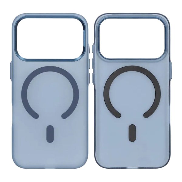 iPhone 17 Pro -kuori kamerasuojalla ja MagSafella, vaaleansininen