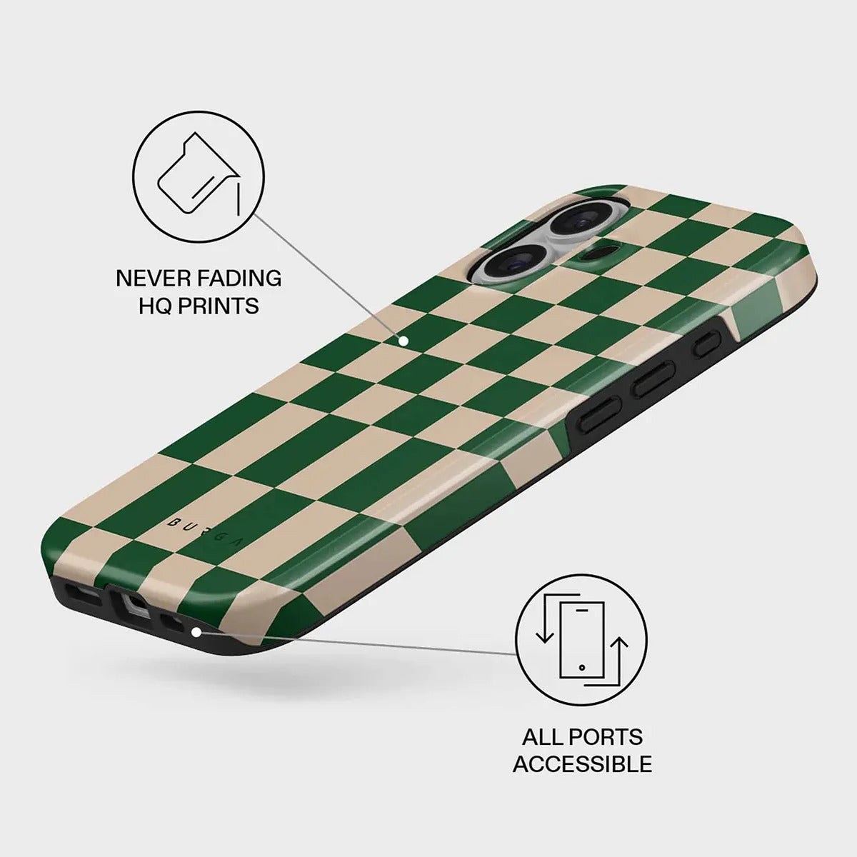 Burga iPhone 17 -kuori Tough MagSafe Ivy League