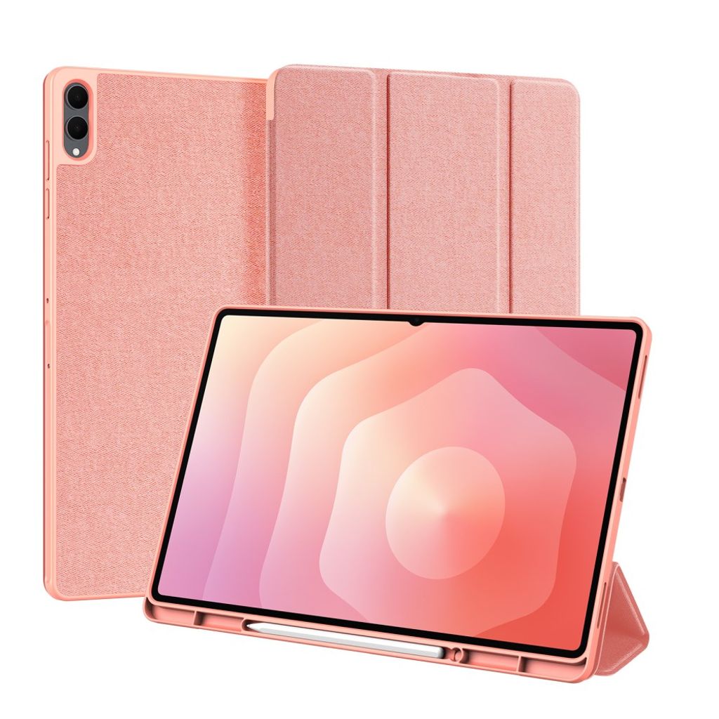 Dux Ducis Samsung Galaxy Tab S11 Ultra/S12 Ultra Kotelo DOMO Series Vaaleanpunainen