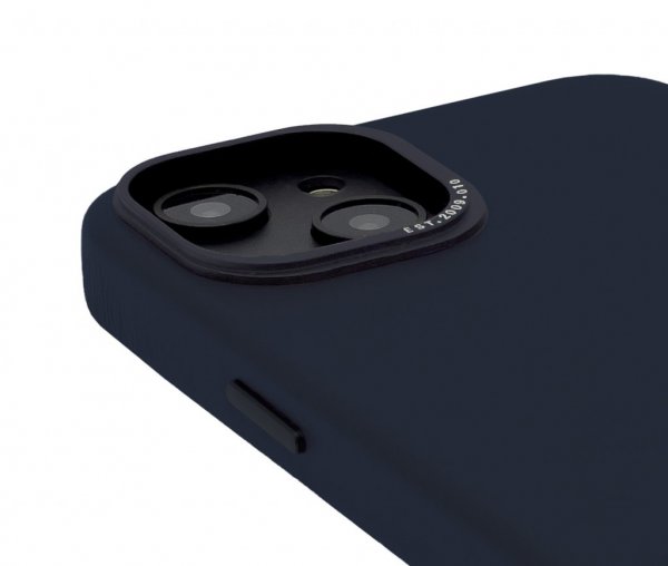 Decoded iPhone 14 -nahkakuori, tummansininen