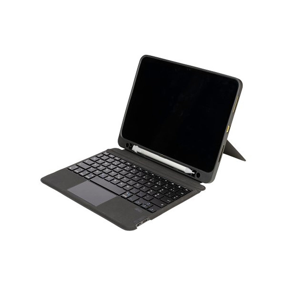 Tucano iPad 10.9 (10. sukupolvi)/iPad 11 (A16) Näppäimistökotelo Tasto Musta