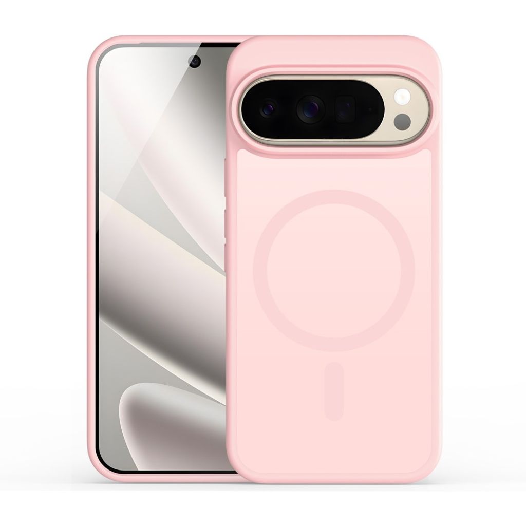 Dux Ducis Google Pixel 9 Pro XL/10 Pro XL/11 Pro XL Kuori Yind Series MagSafe Vaaleanpunainen