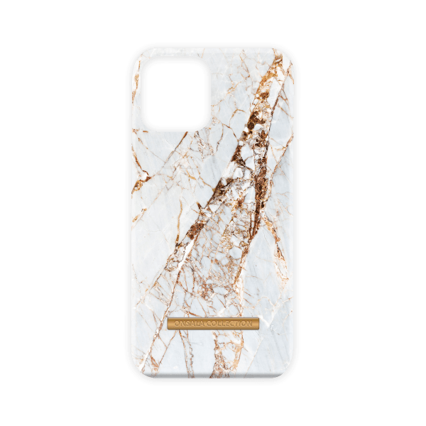 Onsala iPhone 13 Pro Max Suojakuori Fashion Edition White Rhino Marble
