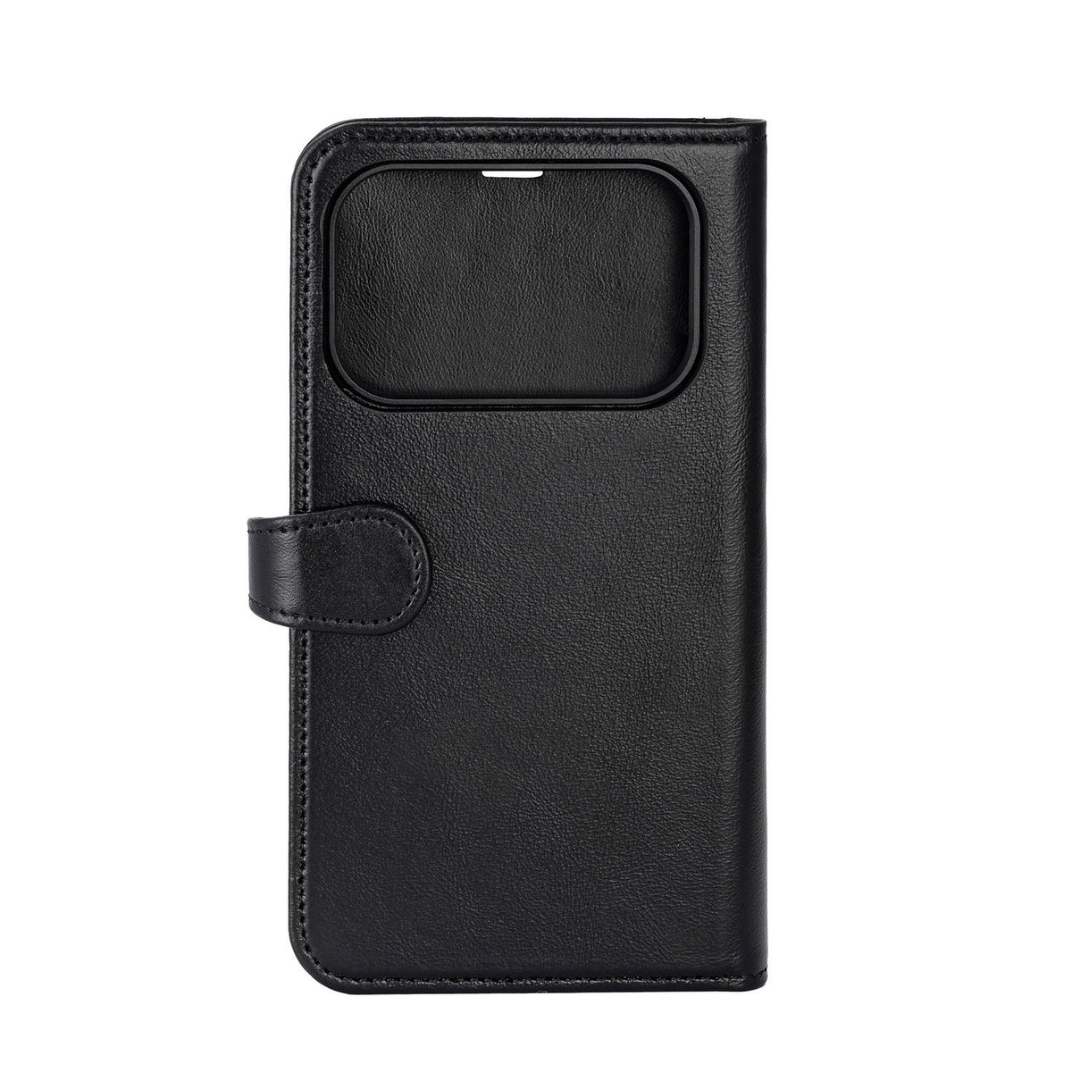 Buffalo iPhone 17 Pro Max/iPhone 18 Pro Max Kotelo 2-in-1 Irrotettava lompakko Musta