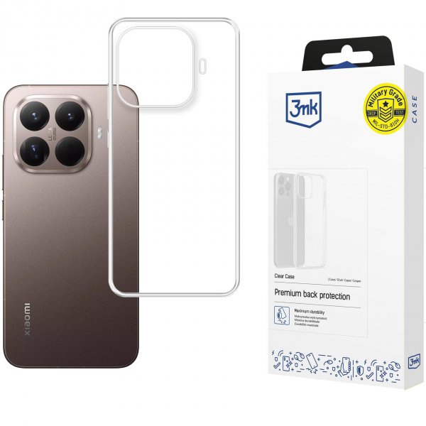 3mk Xiaomi 15T Pro Kuori Clear Case Kirkas
