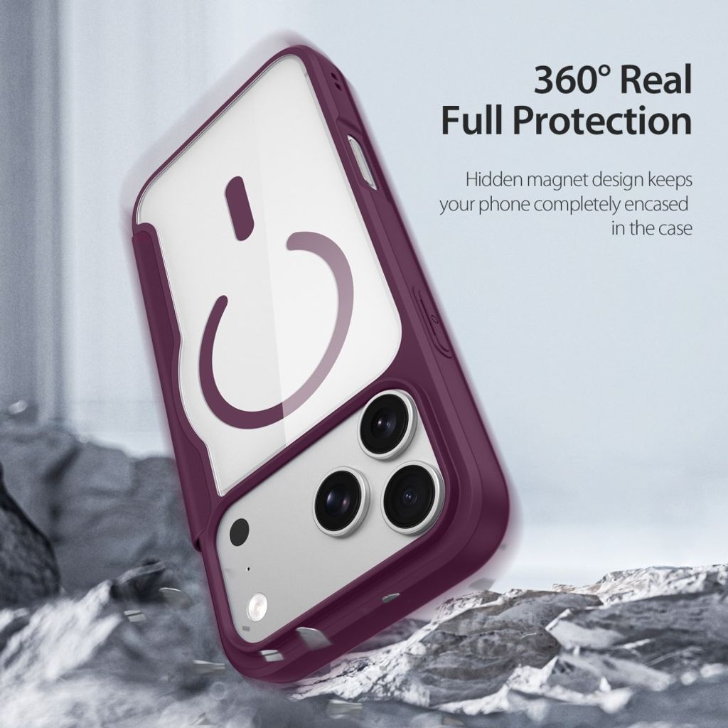 Dux Ducis iPhone 17 Pro Max/18 Pro Max Kotelo Skin X Pro Series MagSafe Punainen