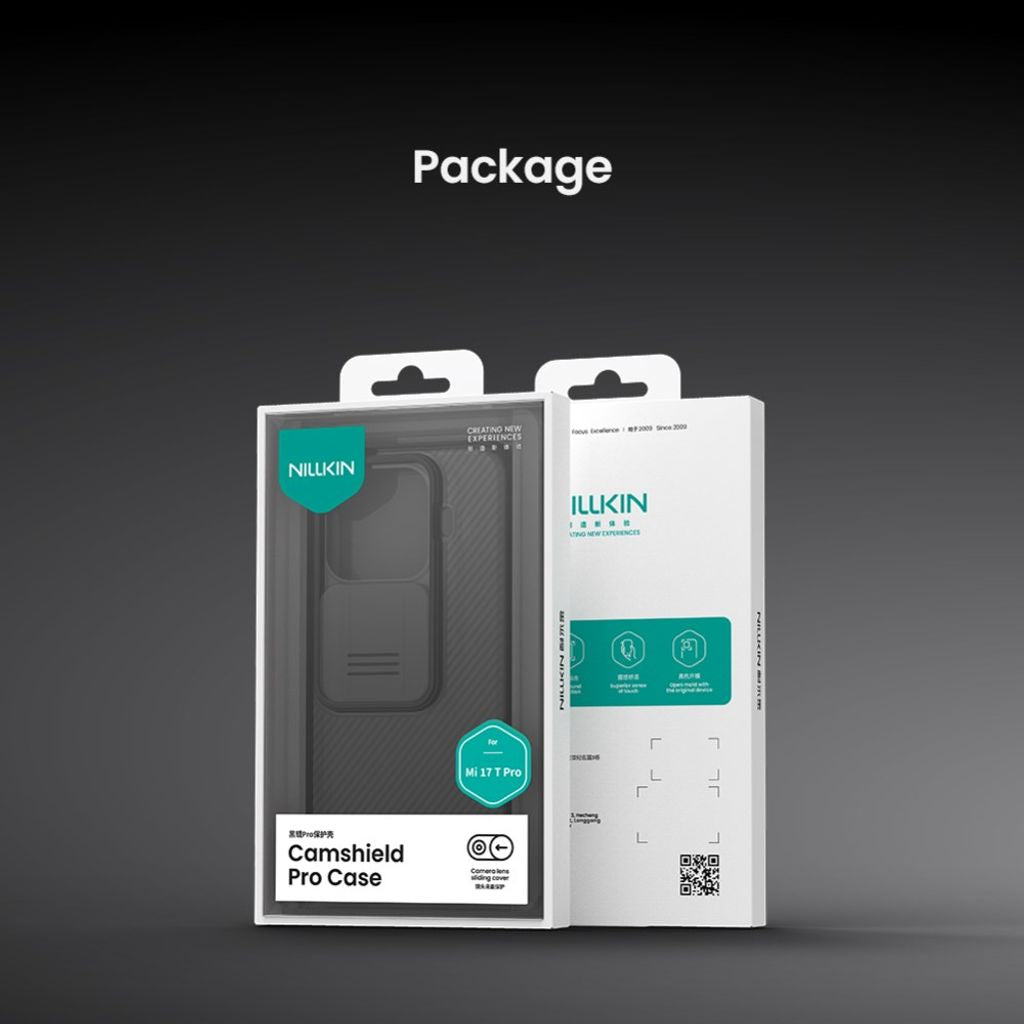 Nillkin Xiaomi 17T Pro Kuori CamShield Pro Musta