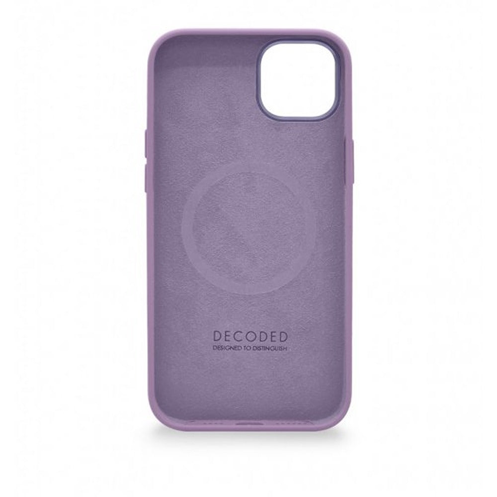 Decoded iPhone 14 Plus Silicone Backcover Lavender