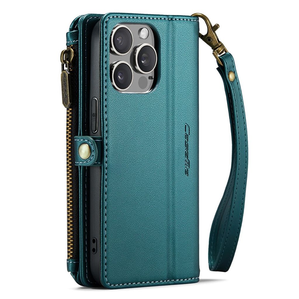 CaseMe iPhone 15 Pro Kotelo C36 Series Vihreä