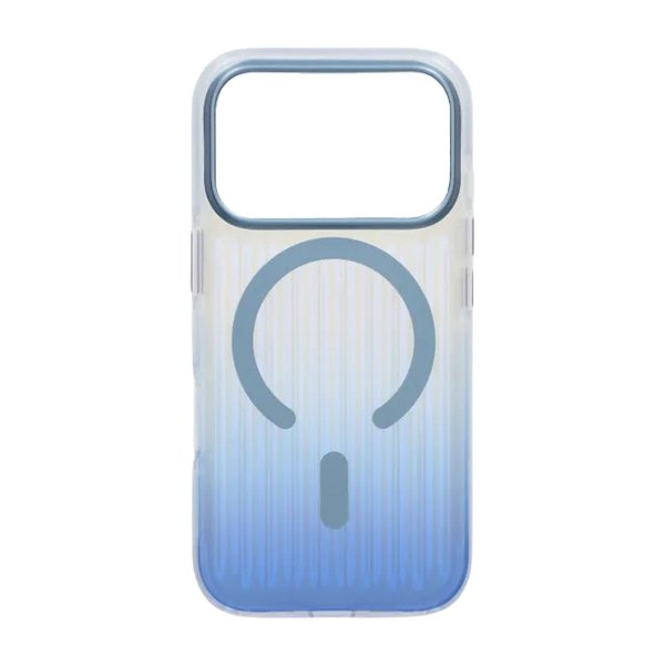 iPhone 17 Pro Max Kuori Uritettu MagSafe Sininen
