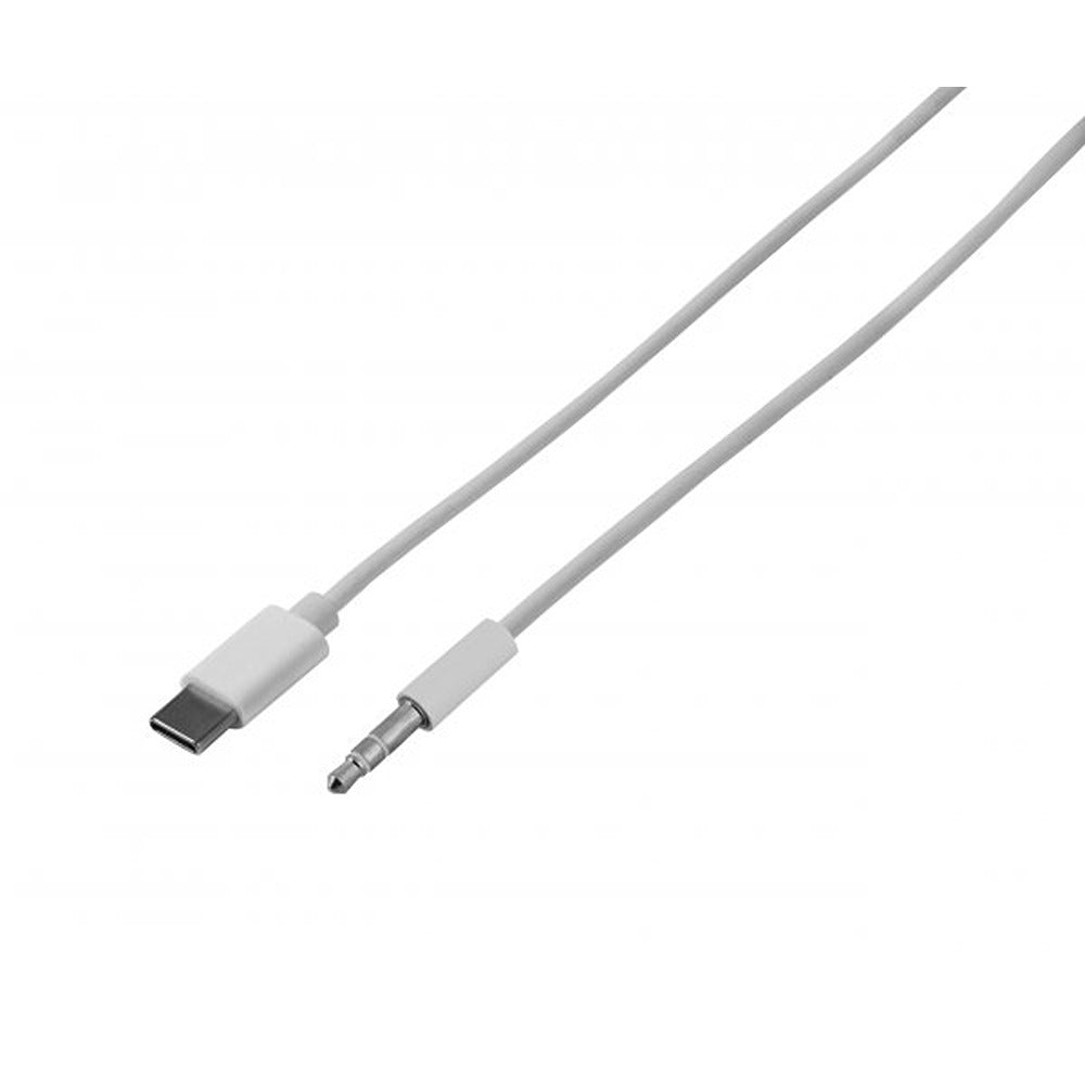 Vivanco Audiokaapeli USB-C–3.5mm 1m Valkoinen