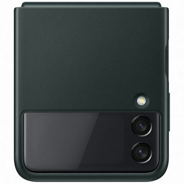 Samsung Original Galaxy Z Flip 3 -nahkakotelo, vihreä