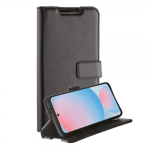 Vivanco Samsung Galaxy A36/Galaxy A56 Kotelo Classic Wallet Musta