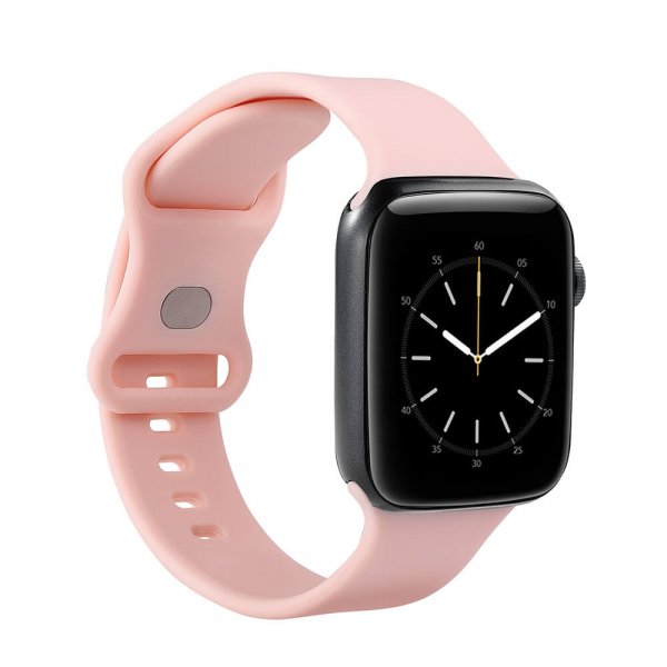 Gear Apple Watch 38/40/41/42mm Silikoniranneke Pinkki