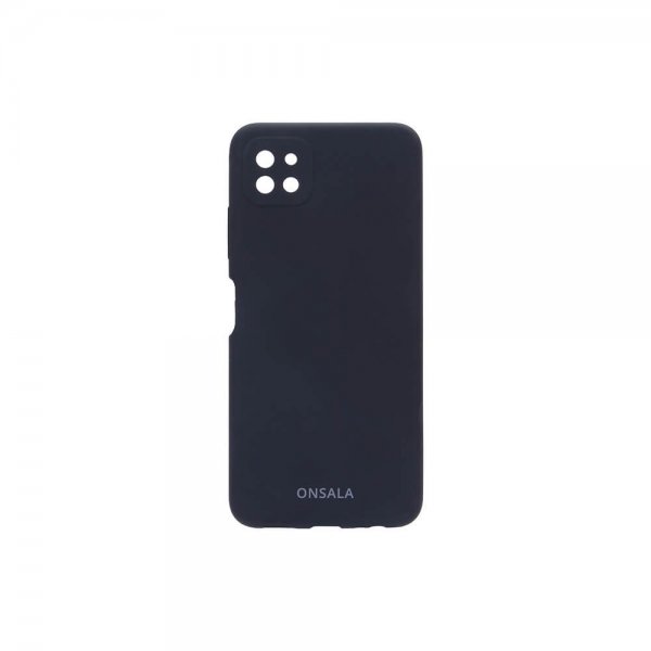 Onsala Samsung Galaxy A02s Kuori Silikoni Musta