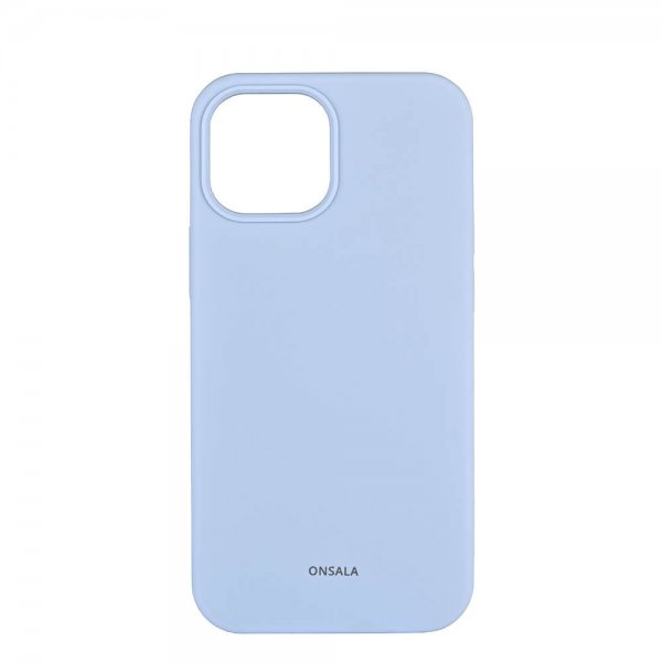Onsala iPhone 13 Mini Silikonikuori Vaaleansininen